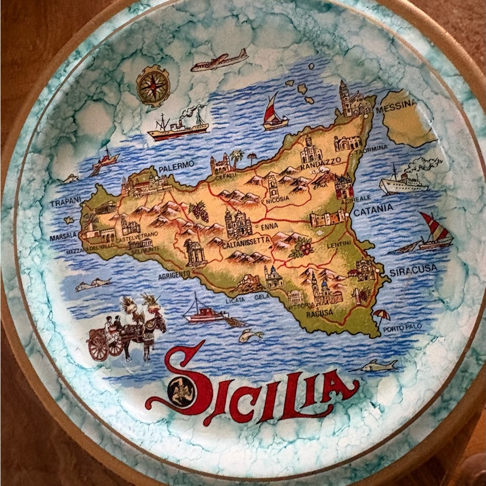 Sicilia Decorative Plate